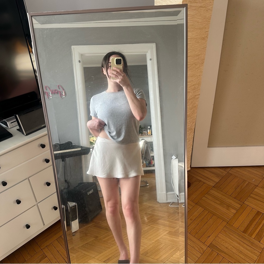 House of CB Satin Mini Skirt